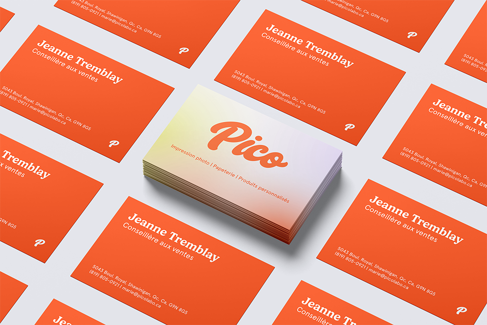 Tarjetas de presentación personalizadas